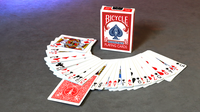 Invisible Deck Bicycle Mandolin (Red) - Got Magic?