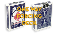Assorted Mandolin Blue One Way Forcing Deck (assorted values) - Got Magic?
