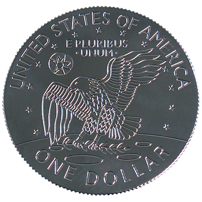 Eisenhower Palming Coin (Dollar Sized)by You Want it We Got it - Trick - Got Magic?