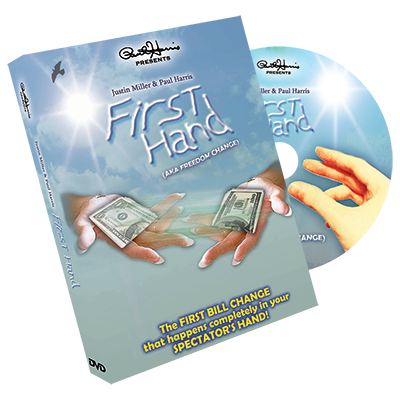 Paul Harris Presents First Hand (AKA Freedom Change) DVD and Gimmick by Justin Miller - Got Magic?