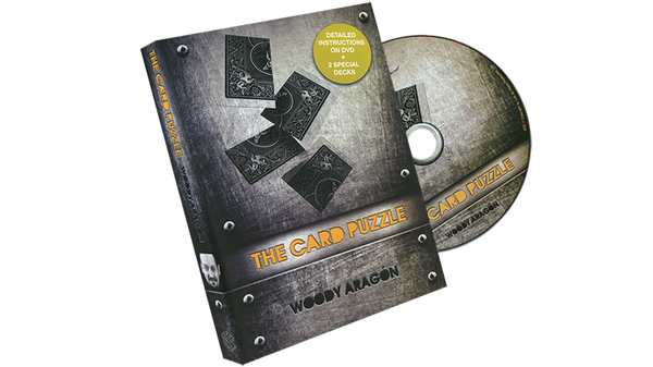 The Card Puzzle (DVD and Cards) by Woody Aragon - Got Magic?