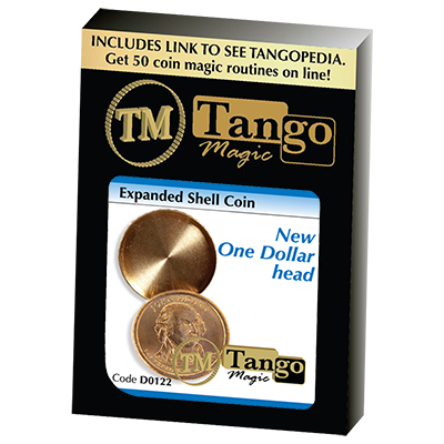 Expanded Shell New One Dollar (Head)(D0122) by Tango Magic - Got Magic?