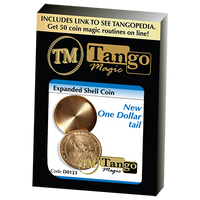 Expanded Shell New One Dollar (Tails)(D0123) by Tango Magic - Got Magic?
