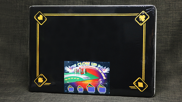 PRO VDF Close Up Pad with Printed Aces (Black) by Di Fatta Magic - Trick - Got Magic?