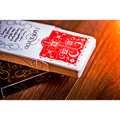 Love Art Deck(Red / Limited Edition)deck By Bocopo.co USPPC - Got Magic?