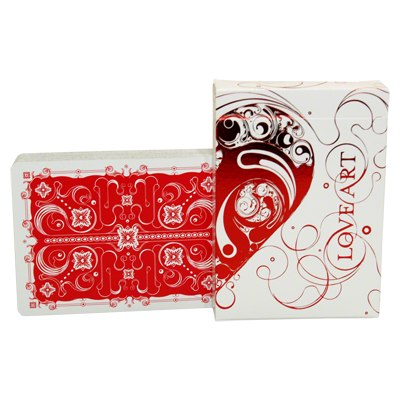 Love Art Deck (Red / Limited Edition) - Got Magic?
