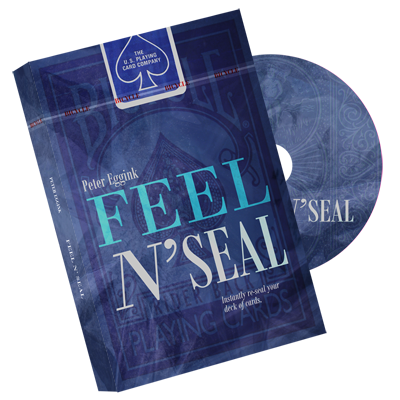 Feel N' Seal Red (DVD and Gimmick) by Peter Eggink - DVD - Got Magic?