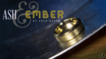 Ash and Ember Gold Beveled Size 8 (2 Rings) by Zach Heath  - Trick - Got Magic?