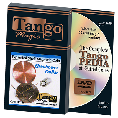 Expanded shell One Dollar Eisenhower Magnetic (D0156) by Tango - Trick - Got Magic?