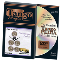 Four in One Eisenhower Dollar  Set (D0146) by Tango - Trick - Got Magic?