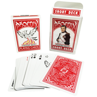 Phoenix Short Deck Red (Casino Quality) by Card-Shark - Trick - Got Magic?