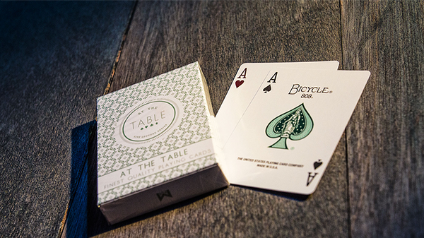 At the Table Playing Cards (green) - Got Magic?