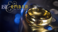 Ash and Ember Gold Curved Size 7 (2 Rings) by Zach Heath - Trick - Got Magic?