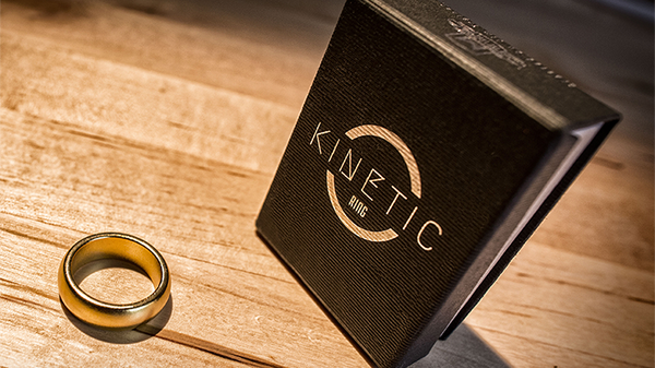 Kinetic PK Ring (Gold) Curved size 10 by Jim Trainer - Trick - Got Magic?