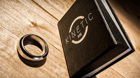 Kinetic PK Ring (Silver) Beveled size 8 by Jim Trainer - Trick - Got Magic?