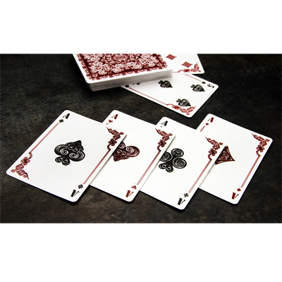 Bicycle White Collar Playing Cards by Collectable Playing Cards - Got Magic?
