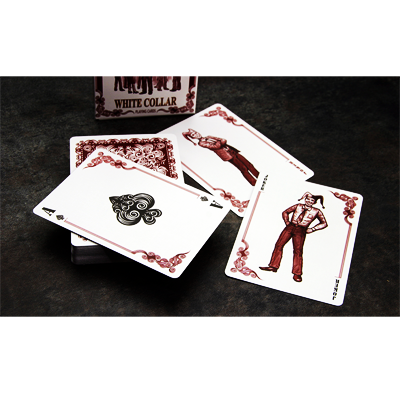 Bicycle White Collar Playing Cards by Collectable Playing Cards - Got Magic?