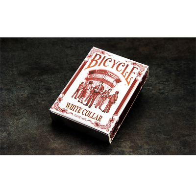 Bicycle White Collar Playing Cards by Collectable Playing Cards - Got Magic?