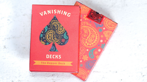 The Dapper Deck (Orange) Printed at USPCC by Vanishing Inc. - Got Magic?