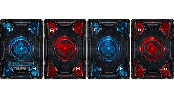 Bicycle Evolution Deck (Red) by USPCC - Got Magic?