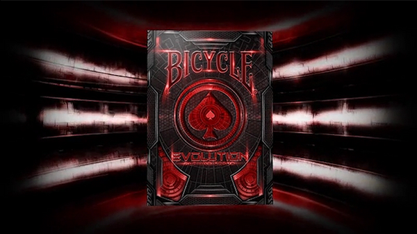 Bicycle Evolution Deck (Red) by USPCC - Got Magic?