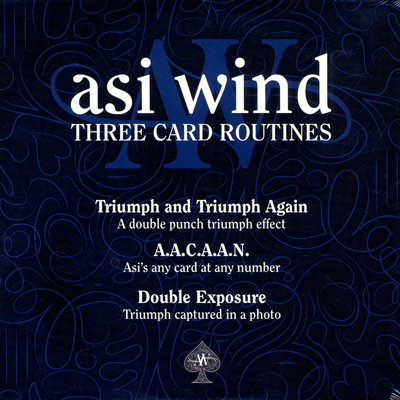Three Card Routines by Asi Wind - Got Magic?