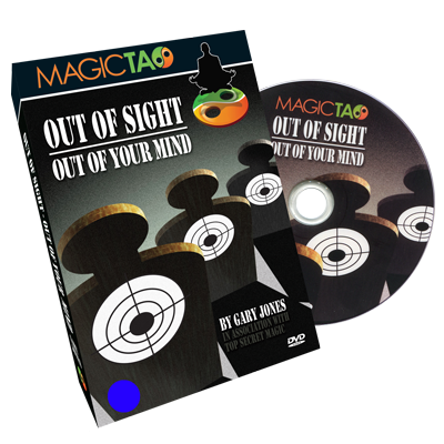 Out of Sight Out Of Your Mind Blue (DVD and Gimmick)by Gary Jones and Magic Tao - DVD - Got Magic?