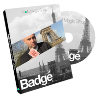 Badge (DVD and Gimmick) by Alexis De La Fuente and Sebastien Calbry - Got Magic?