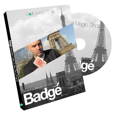 Badge (DVD and Gimmick) by Alexis De La Fuente and Sebastien Calbry - DVD - Got Magic?