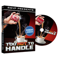 Too Hot to Handle (DVD and Gimmick) by Keiron Johnson and RSVP Magic - DVD - Got Magic?