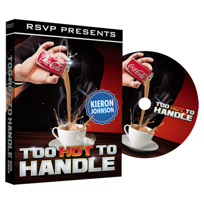 Too Hot to Handle (DVD and Gimmick) by Keiron Johnson and RSVP Magic - DVD - Got Magic?
