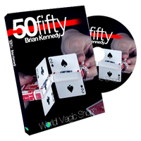 50 Fifty (DVD and Gimmick) by Brian Kennedy - DVD - Got Magic?