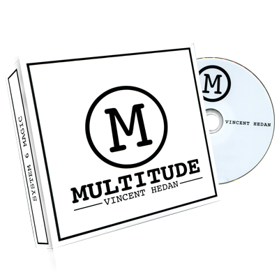 Multitude (DVD & Gimmicks) Red by Vincent Hedan and System 6 - DVD - Got Magic?