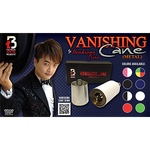 Vanishing Cane (Metal / Red) by Handsome Criss and Taiwan Ben Magic - Tricks - Got Magic?