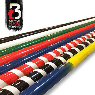Vanishing Cane (Metal / Black & White Stripes) by Handsome Criss and Taiwan Ben Magic - Tricks - Got Magic?