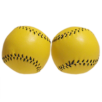 Chop Cup Balls Large Yellow Leather (Set of 2) by Leo Smetsers - Trick - Got Magic?
