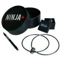 Ninja+ Deluxe SILVER (Gimmicks & DVD) by Matthew Garrett - Trick - Got Magic?