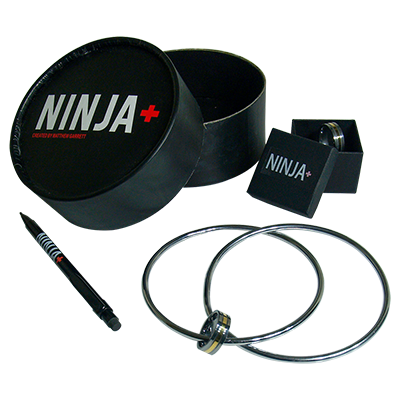 Ninja+ Deluxe SILVER (Gimmicks & DVD) by Matthew Garrett - Trick - Got Magic?