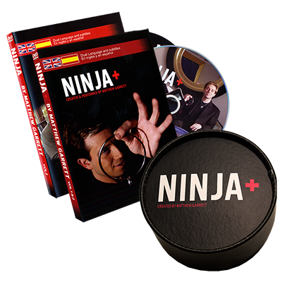 Ninja+ Deluxe SILVER (Gimmicks & DVD) by Matthew Garrett - Trick - Got Magic?