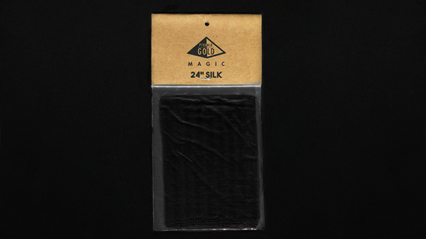 Silk 24 inch (Black) by Pyramid Gold Magic - Got Magic?
