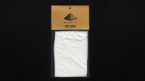 Silk 24 inch (White) by Pyramid Gold Magic - Got Magic?