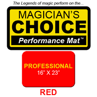 Professional Close-Up Mat (Red - 16x23) by Ronjo - Trick - Got Magic?