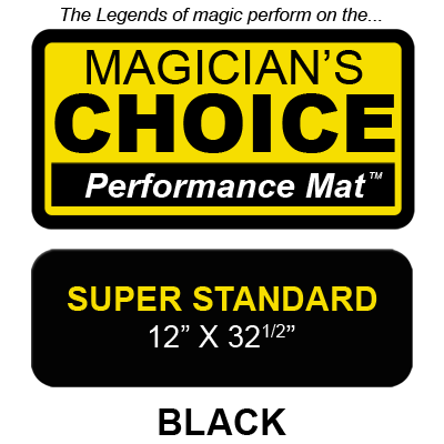 Bartender's Choice Close-Up Mat (BLACK Super Standard - 12x32.5) by Ronjo - Trick - Got Magic?