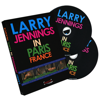 Larry Jennings in Paris, France (2 DVD set) - DVD - Got Magic?