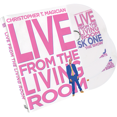 Live From The Living Room 3-DVD Set starring Christopher T. Magician - DVD - Got Magic?