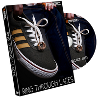 Ring Through Laces (Gimmicks and instruction) by Smagic Productions - Trick - Got Magic?