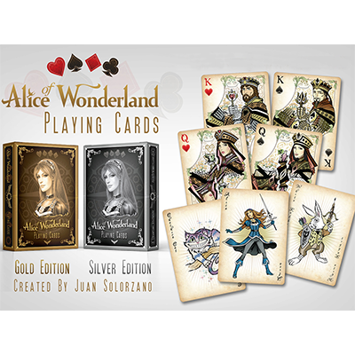 Alice of Wonderland Silver by Gamblers Warehouse - Got Magic?