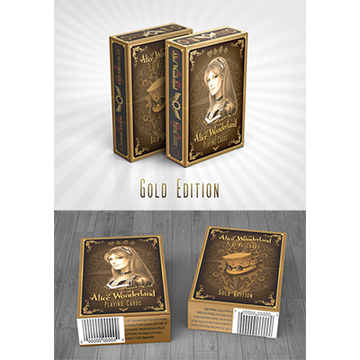 Alice of Wonderland Gold by Gamblers Warehouse