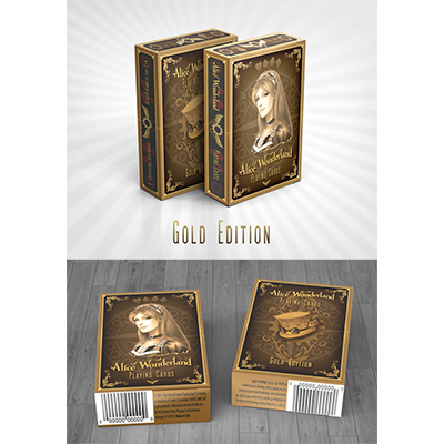 Alice of Wonderland Gold by Gamblers Warehouse - Got Magic?