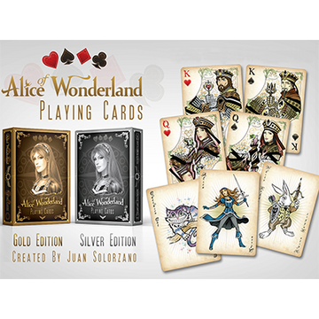 Alice of Wonderland Gold by Gamblers Warehouse
